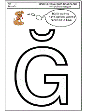 ı harfi çizgi çalışması